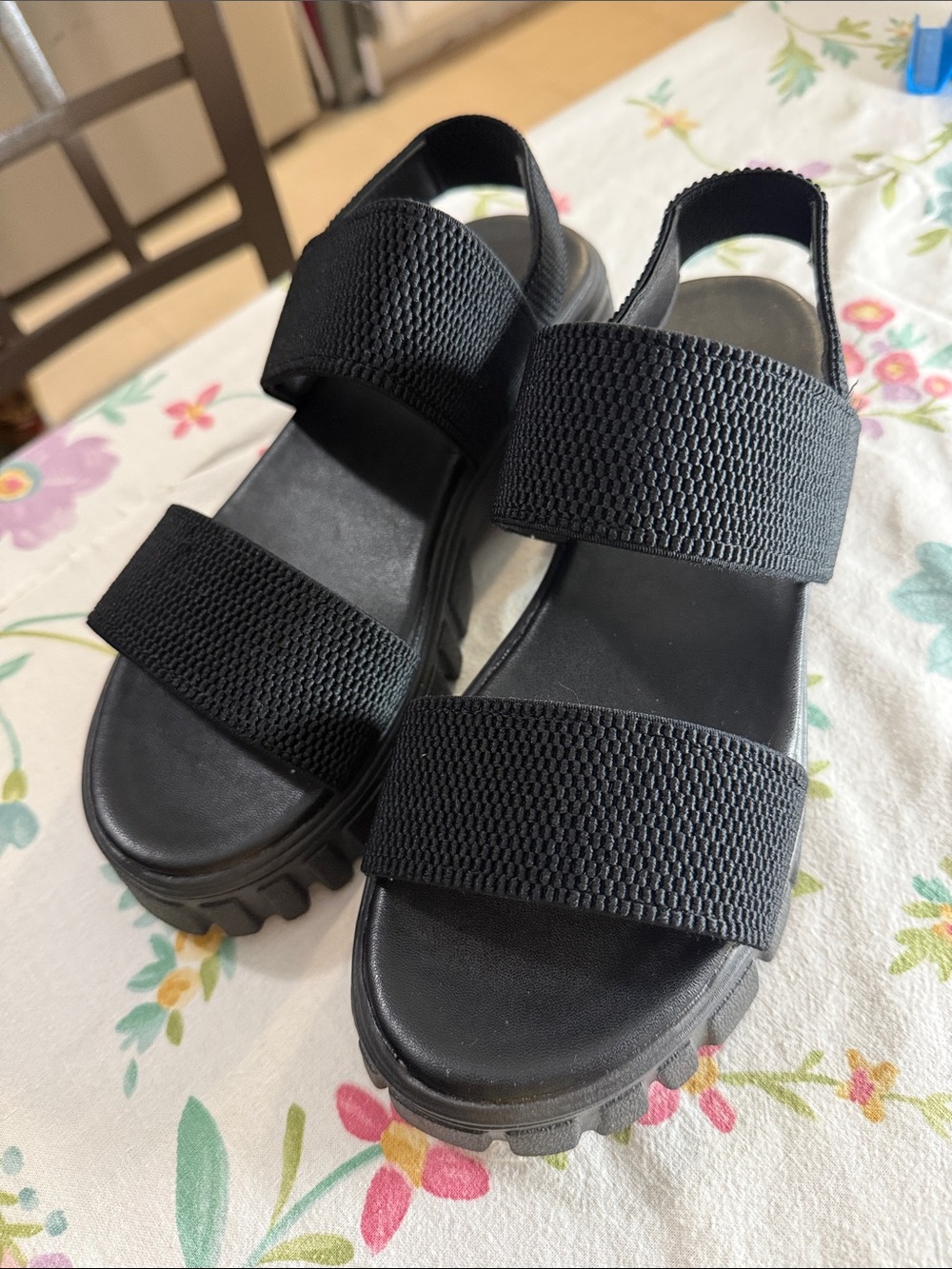 Amazon Black Women's Wedge Sandals